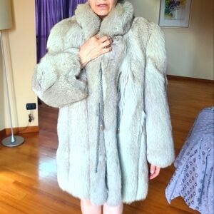 Vintage Fox Fur Coat - Made in Italy